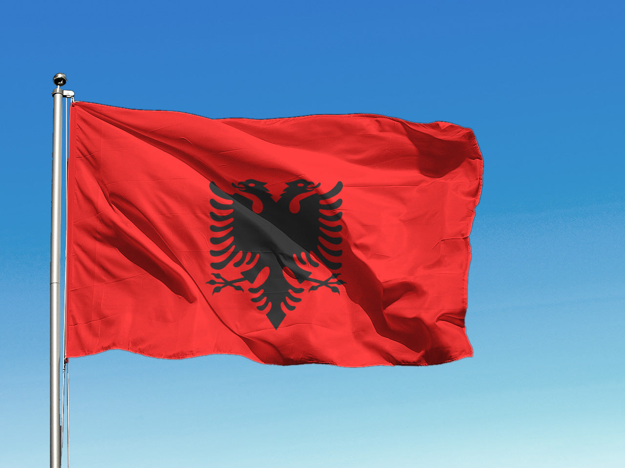 Albānijas karogs