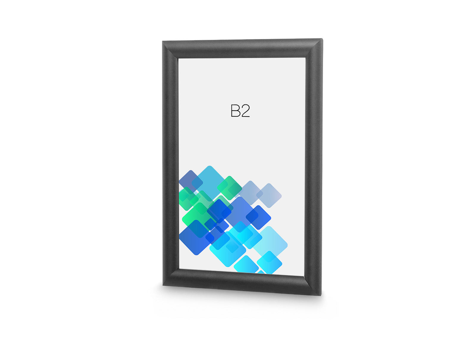 Snap rāmis Standard B2 – melns
