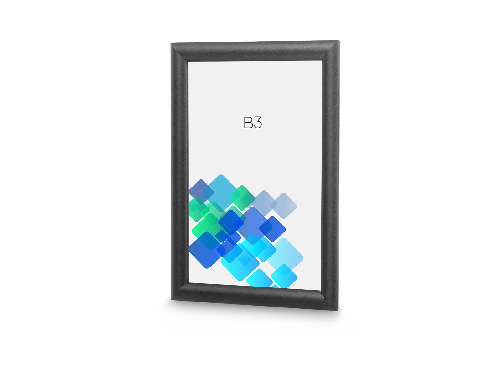 Snap rāmis Standard B3 - melns
