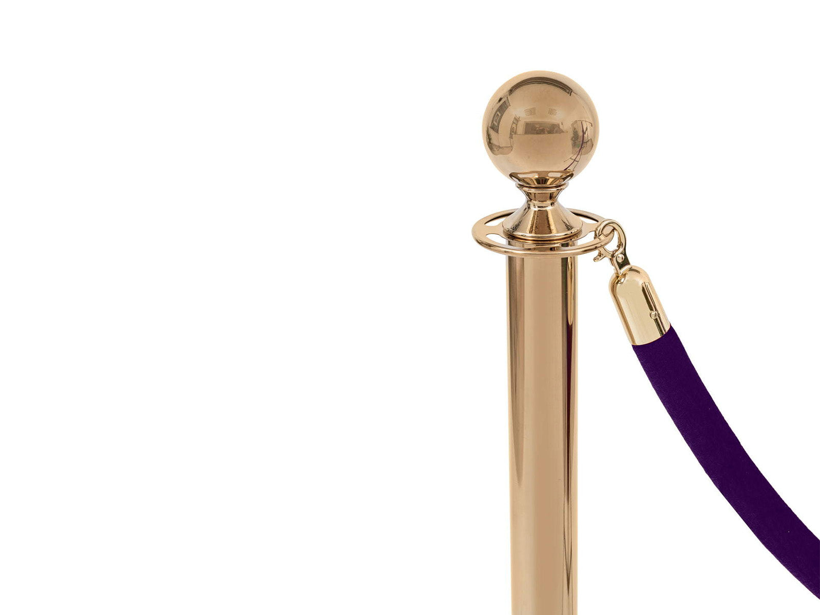 Violeta velūra barjeru staba virve – Golden Lock