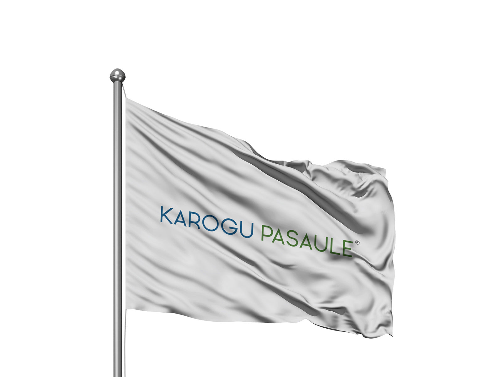 Satīna karogs - 140 g/m²