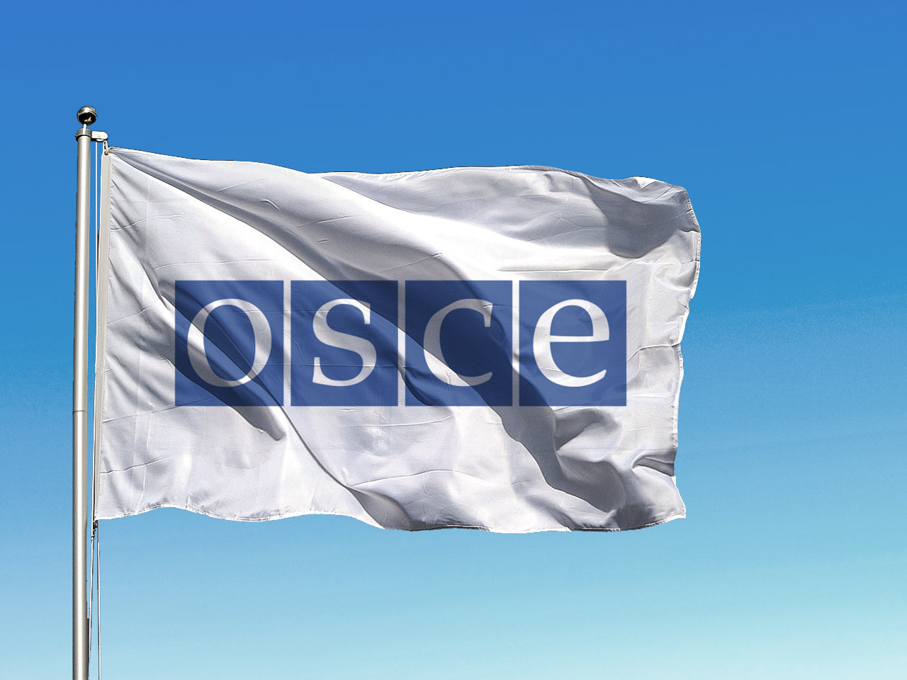 OSCE Eiropas Drošības un sadarbības organizācijas jeb EDSO karogs