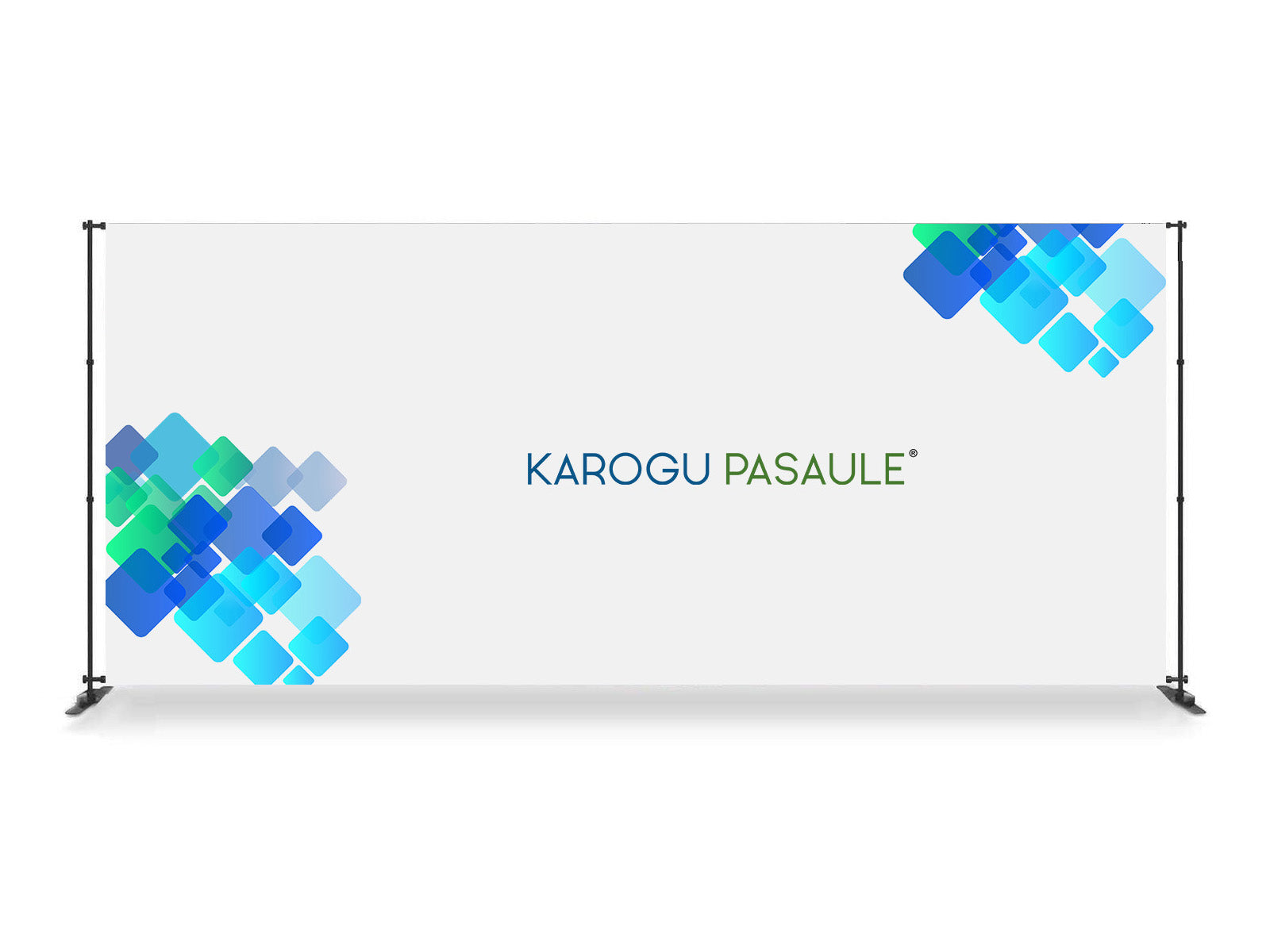 Versum XL banneru siena – regulējama alumīnija konstrukcija