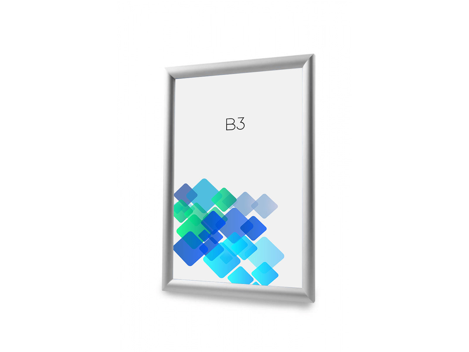 Snap rāmis Standard B3 – sudrabs