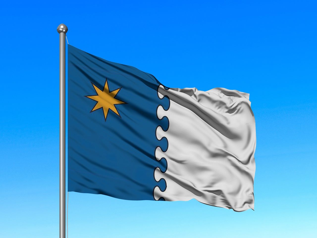 Ķekavas pilsētas karogs