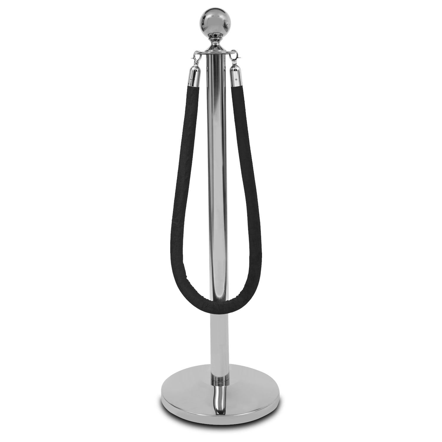 Purple Velor Rope – Chrome Lock