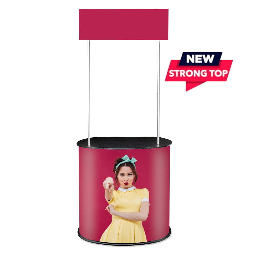 Promo 2 Plus Counter – jauns, izturīgs koka tops ar plauktu