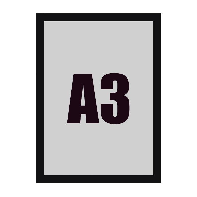 MAGNETIC FRAME A3 – melns