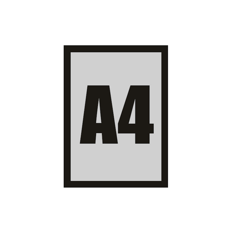 MAGNETIC FRAME A4 – melns