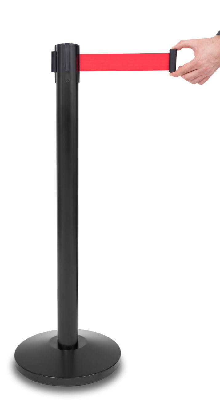 Barrier post “PREMIUM” – Black Mate, Red Belt