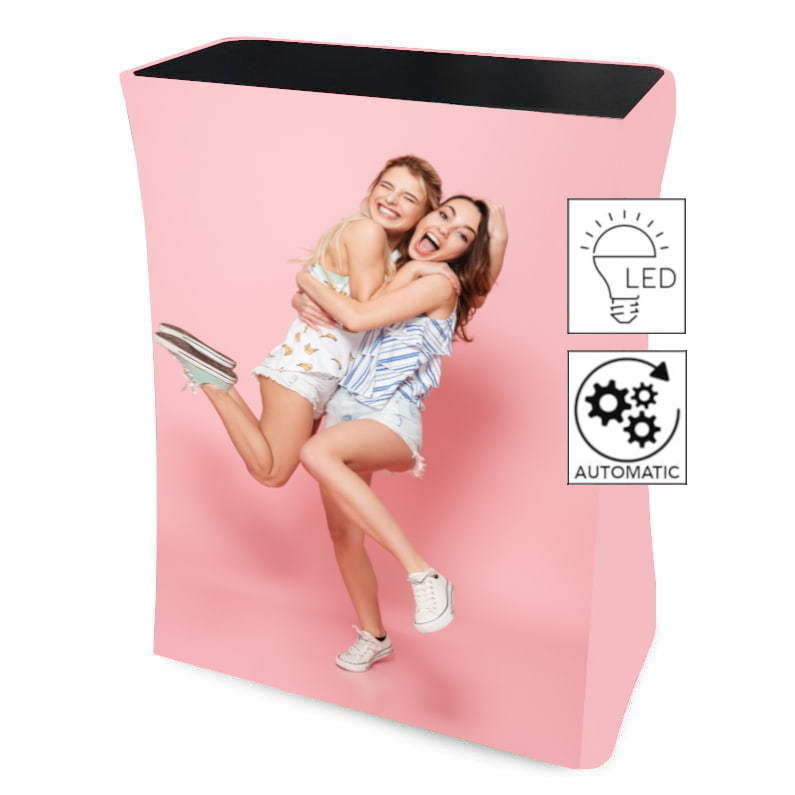 Preston Counter LED – Rectangle (automatic) – automātisks LED counter ar backlit grafiku