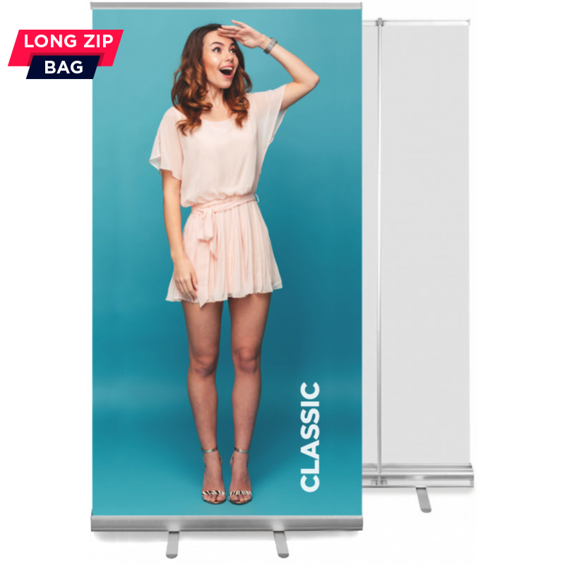 Roll Up Classic 100×200 – viegls un uzticams roll-up stends