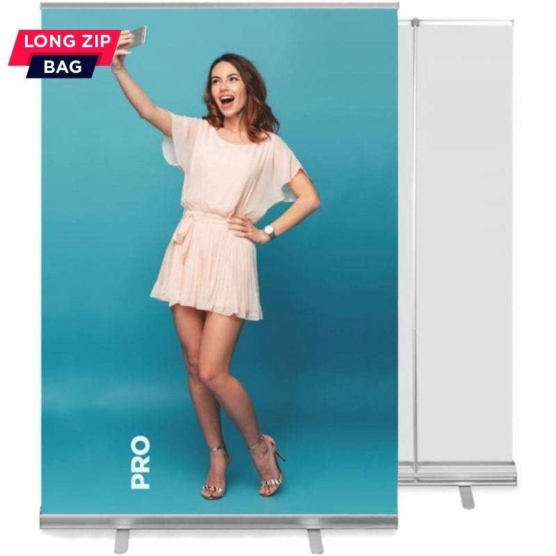 Roll Up Pro 200×200 – maksimāli stabils PRO klases roll-up stends